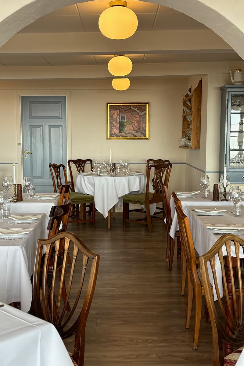 Kysten Restaurant Bornholm for dinner, parties and meetings